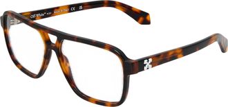 Off-white Off White Herenmodel 81 l zonnebril in schildpadmotief (Havana)