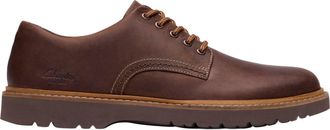 Clarks Mens Weltridge Flat Shoes, Beeswax Leather, 9 UK
