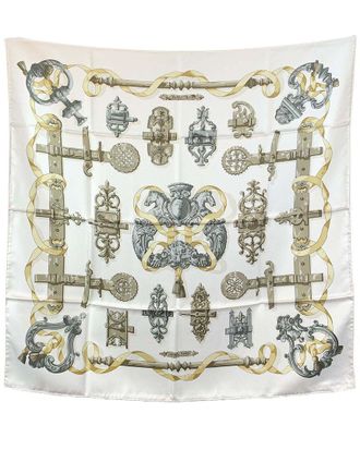 Herm&egrave;s Silk Scarf Ferronnerie (Authentic Pre-Loved)