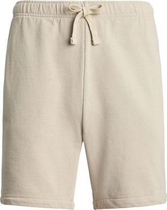 Ralph Lauren Jogging Shorts - Heren - Korte Broeken - Beige - M - Katoen - Korte Broeken