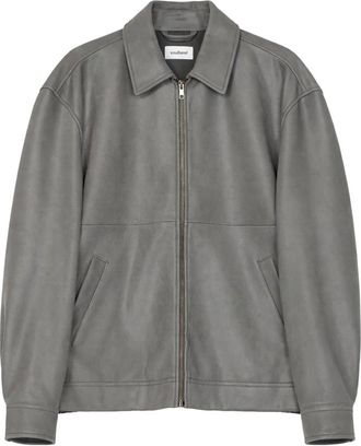 Soulland Murphy Jacket - Heren - Jassen - Grijs - Maat: Xl/2Xl Leer