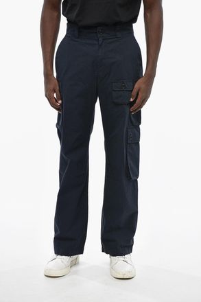 Palm Angels Pantaloni Cargo GD In Cotone Palm Angels