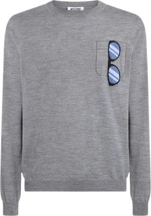 Moschino Uomo, Maglie, Grigio, 2Xl, new