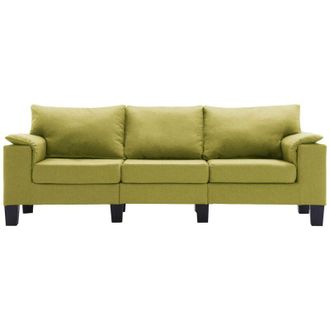 vidaXL Sofa Green Fabric vidaXL