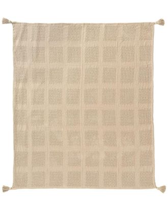 LR Home Lr Home Hand-Woven Throw Blanket 50 X 60