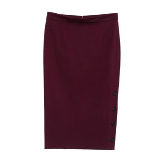 Marina Rinaldi Pencil Skirts, female, Red, M, Elegant Skirts Collection
