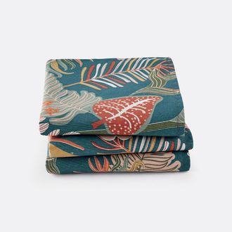 La Redoute Interieurs Set van 3 bedrukte servetten Tropic