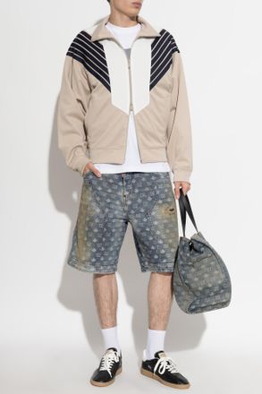 Dsquared2 Logo Track Jacket, Mens, Beige