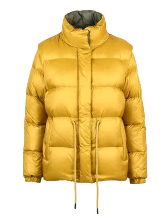 Afterlabel Yellow Polyamide Down Jacket