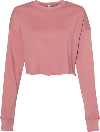 Bella + Canvas Women&acute;s Crop Crew Fleece