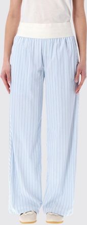 adidas Pantaloni a gamba larga Adidas Originals in popeline a righe