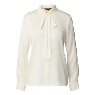 Max Mara Shirts, female, White, Size: M Gilles Blouse