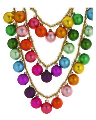 Cody Foster & Co. Gold Glass Garland-Large Ball