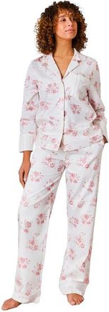 Christy Luxury Sateen Pyjamas in Pink at Nordstrom, Size X-Large