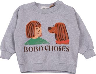 Bobo Choses Bobo sceglie gli amici con una felpa in salamoia