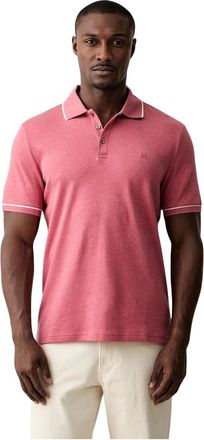 Michael Kors Gramercy Katoenen Poloshirt - Heren - Polos - Roze - M - Katoen - Tops