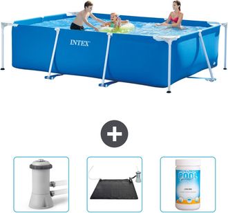 Intex Piscina Con Estructura Rectangular - 300x200x75 Cm - 6-piezas Scb80