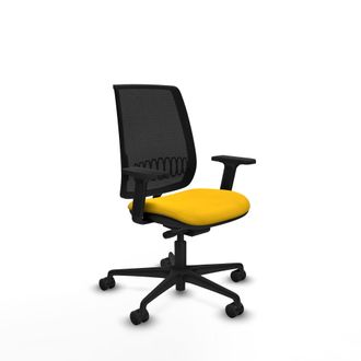 Piqueras y Crespo Silla De Oficina Piqueras Y Crespo Ergon&oacute;mica Negro Espuma
