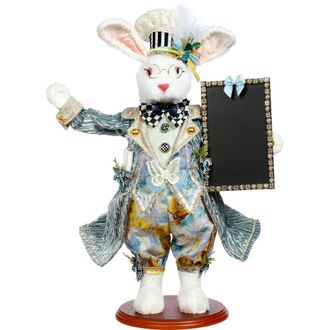 Mark Roberts Chalkboard Rabbit in Light Blue at Nordstrom