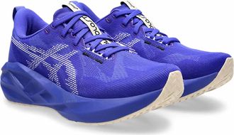 Asics Womens Novablast 5 Shoes In Cobalt Burst/white