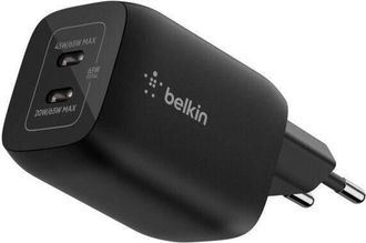 Belkin Chargeur Secteur Double Port Usb-c - Belkin - 65 W - Nintendo Switch 2 - Noir