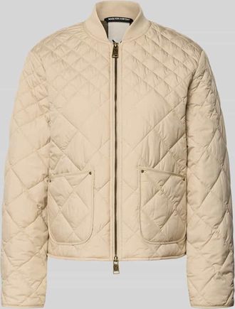 Fuchs Schmitt Steppjacke mit Eingrifftaschen in Beige, Gr&ouml;&szlig;e 38