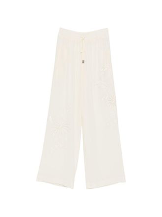 Ermanno Scervino Womens Silk Pajama Trousers