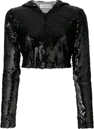 Faith Connexion cropped bomberjack - Zwart