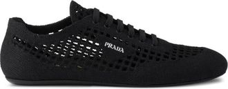 Prada Collapse Crochet Laced Sneakers