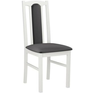 Mirjan24 Mobilier1 - Silla Victorville 145, Blanco, 95x43x47cm, Tapiz, De Madera, Madera, Muebles Ya Montados