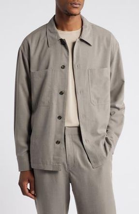 Saturdays Surf NYC Driessen Overshirt in Taupe at Nordstrom Rack, Size Small
