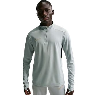 Nike Drill-top voor heren van de Academy (Grijs/Goud)