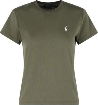 Polo Ralph Lauren T-shirts en Poloshirts - Dames - T-shirts - Groen - S - Tops