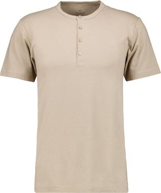 Ragman Longshirt RAGMAN, Herren, Gr. 102, walnuss, 875, Baumwolle, regular fit, Rundhals, Shirts Longshirt