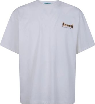Barrow Jersey T-Shirt - Heren - T-shirts - Wit - S - Katoen - Tops