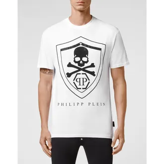 Philipp Plein T-Shirt Round Neck Men in White at Nordstrom, Size Xxx-Large