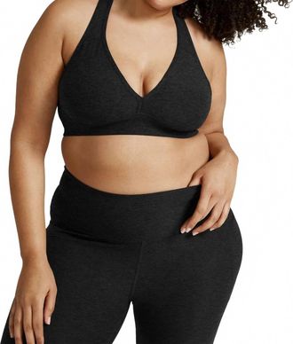 Beyond Yoga Spacedye Lift Your Spirits Bra - Plus In Darkest Night
