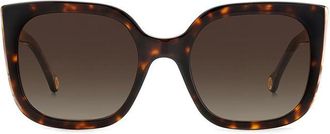 Carolina Herrera HER 0128/S C9K/HA Womens Sunglasses Tortoiseshell Size 54