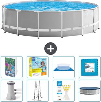Intex Piscina Prism Frame Redonda - 457x122 Cm - 9-piezas S566