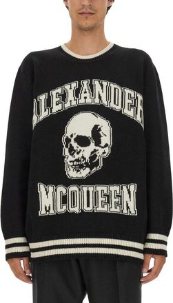 Alexander McQueen Varsity Sweater-Uomo