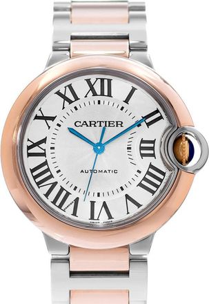 Cartier Pre-owned Cartier Ballon Bleu 36Mm Automatic Silver Dial Mens Watch W2BB0003