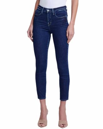 L'agence Womens Marguerite High Rise Skinny Jean In Blue