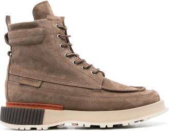 Buttero Veterschoenen - Heren - Veterlaarzen - Bruin - 40 EU - Leer - Schoenen
