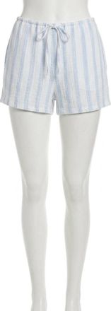 Z Supply Daylight Striped Airy Gauze Short In Sea Salt