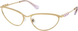 Swarovski Modebrillen Sk 1027 Blauw - Dames - Brillen - Geel - 59 MM - Accessoires
