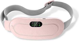 Trade Shop Trade Shop - Cintur&oacute;n De Calefacci&oacute;n Port&aacute;til De La Bater&iacute;a Usb 4 Modo De Masaje Para El Alivio De La Menstruaci&oacute;n