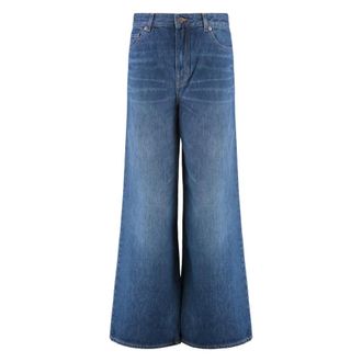 Chlo&eacute; Dames, Jeans, Blauw, Maat: W28