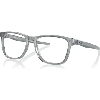 Oakley 55mm Round optical glasses in Grey at Nordstrom
