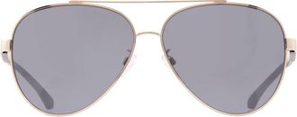 Emporio Armani Mirror Black Pilot Mens Sunglasses EA2046D 30136G 62