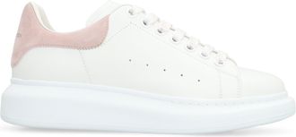 McQ by Alexander McQueen Womens Leather Chunky Sneakers White Calfskin Trainers